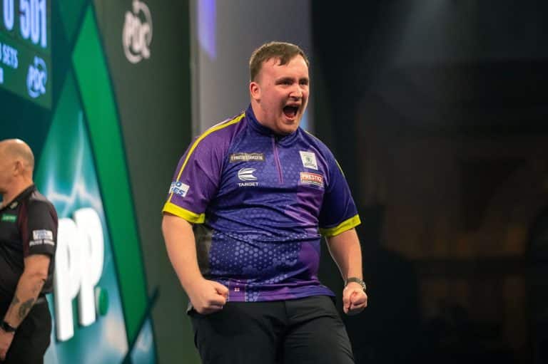 luke littler bahrain darts 2024
