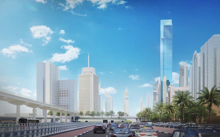 Burj Azizi Dubai second tallest tower