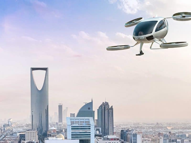 Saudi eVTOL GACA future tansport
