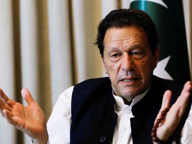 Former Pakistan Prime Minister Imran Khan