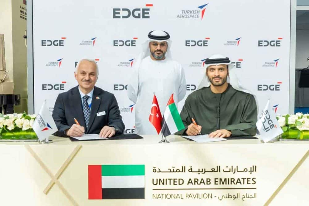 edge turkish aerospace mou