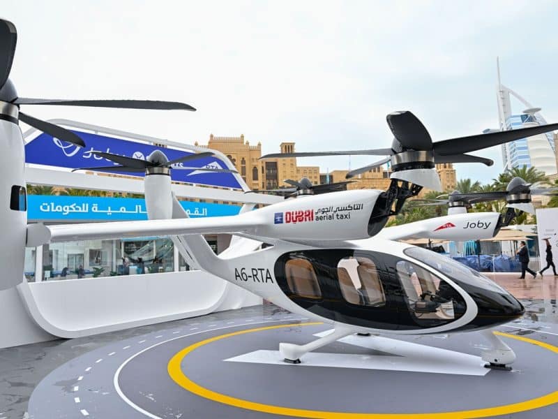 Dubai flying taxi UAE Joby