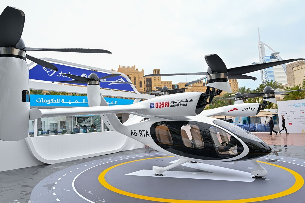 Dubai flying taxi UAE Joby