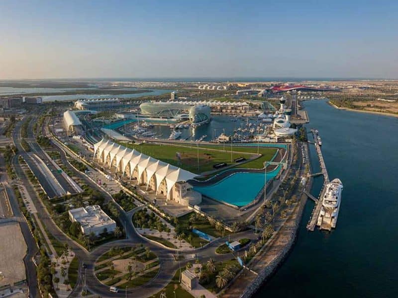Yas island Abu Dhabi
