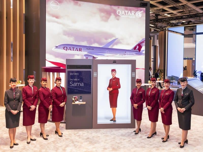 Qatar Airways cabin crew Sama 2.0