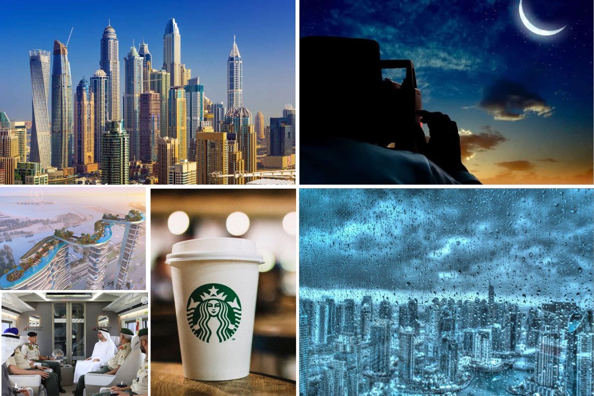 Dubai UAE Saudi Ramadan tax real estate weather rain etihad rail