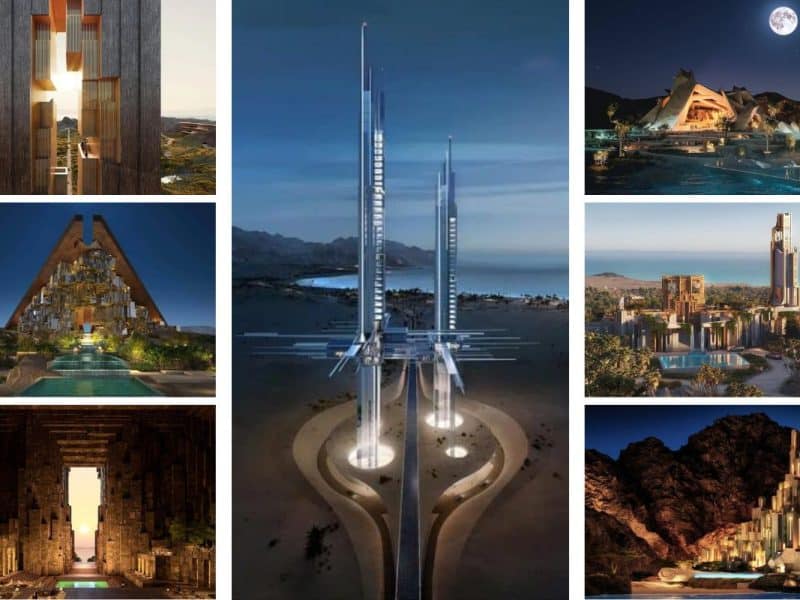 10 Neom Resorts in Saudi Arabia hotels real estate