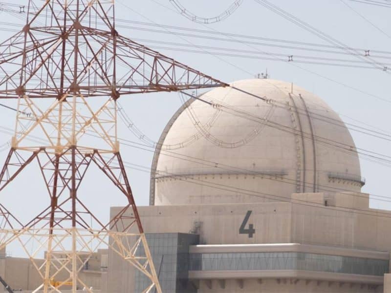 uae nuclear plant