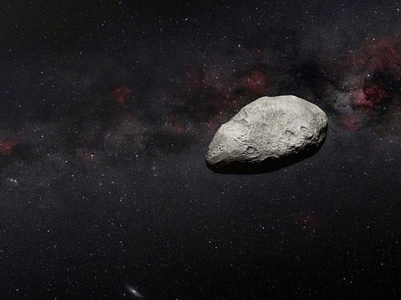 asteroid earth collision space
