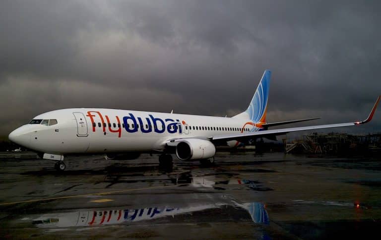 flydubai Dubai International Airport cancel rain UAE weather