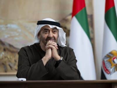 UAE President Sheikh Mohamed bin Zayed Al Nahyan