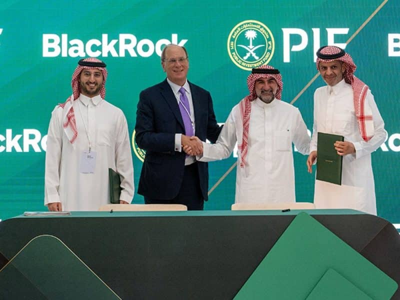 PIF BlackRock Saudi