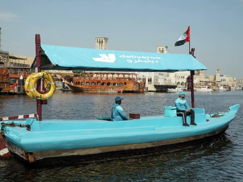 Dubai abra deliveroo
