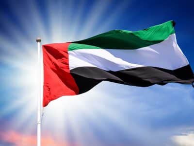 UAE lottery flag