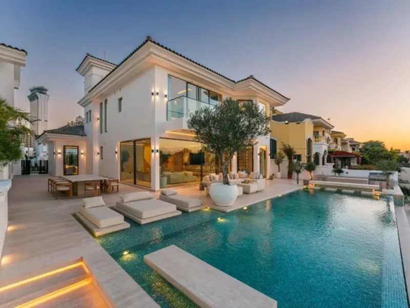 dubai palm jumeirah villa real estate