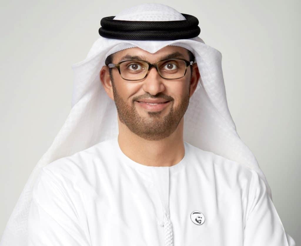His Excellency Dr. Sultan Ahmed Al Jaber, Minister of Industry and Advanced Technology, and Chairman of Emirates Development Bank