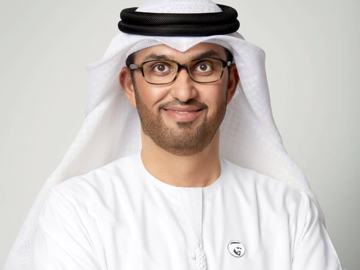 His Excellency Dr. Sultan Ahmed Al Jaber, Minister of Industry and Advanced Technology, and Chairman of Emirates Development Bank