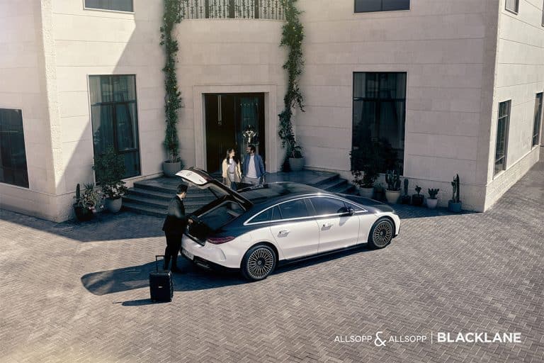 luxury real estate Blacklane chauffeur service