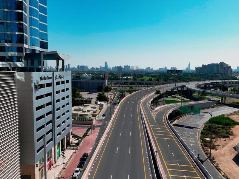 Dubai Harbour Sheikh Zayed Road bridge RTA