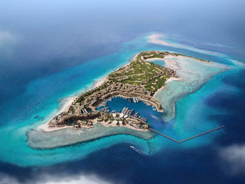 Saudi Arabia NEOM's Sindalah Island