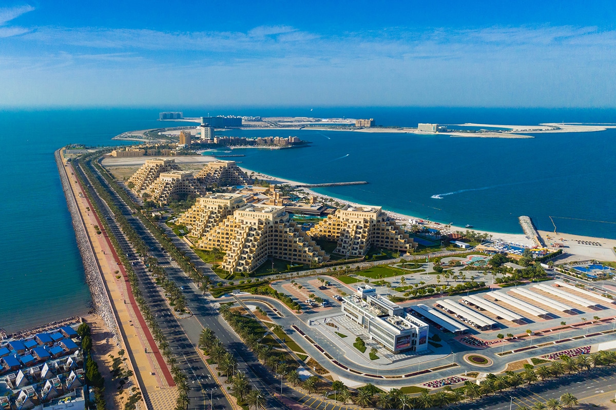 Luxury beachfront developments in Ras Al Khaimah
