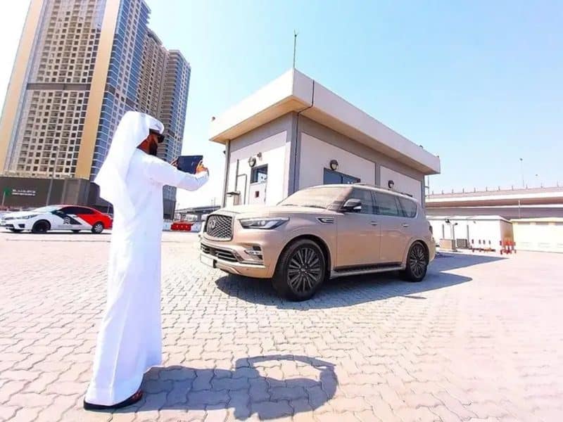 Dubai Municipality abandoned vehicles