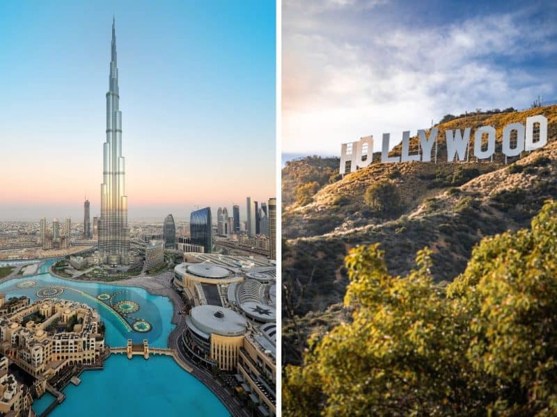 Dubai and Los Angeles real estate investment