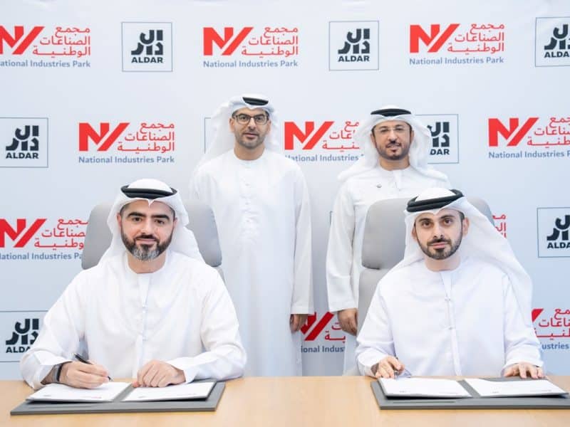 Aldar DP World logistics UAE Jebel Ali
