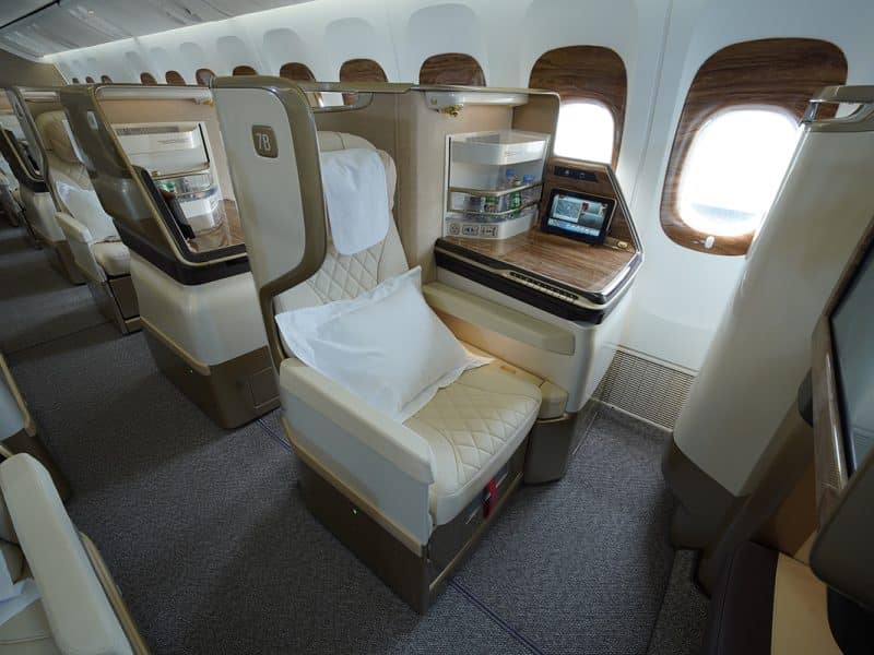 Emirates Boeing 777 Business Class