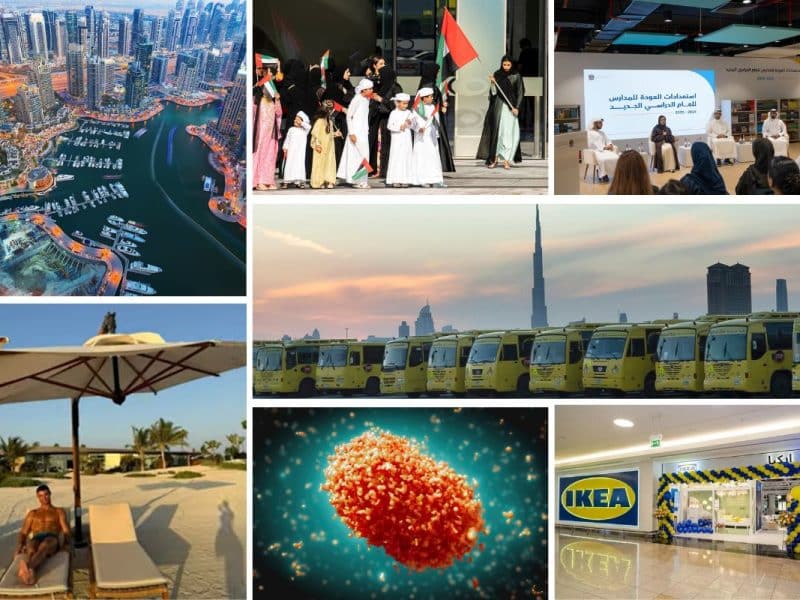 UAE Dubai real estate schools holidays