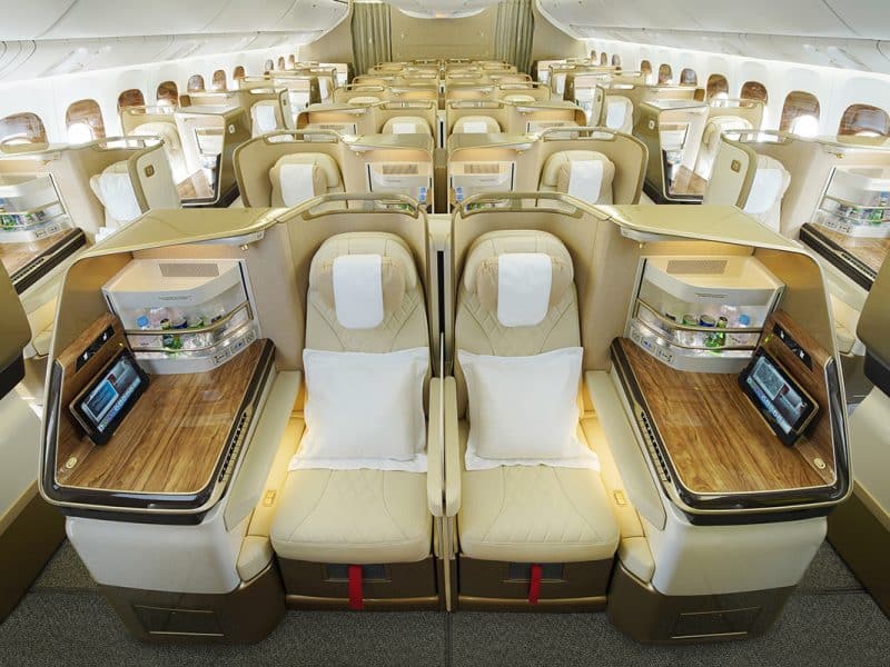 Emirates’ retrofitted Boeing 777