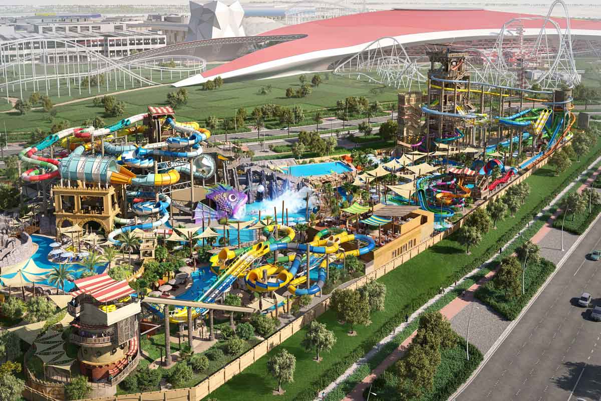 Yas Waterworld on Yas Island