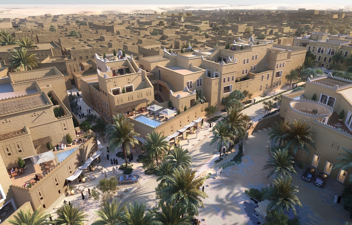 Diriyah Company Raffles Residences Diriyah Saudi Arabia