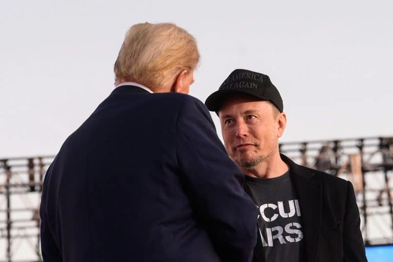Donald Trump and Elon Musk