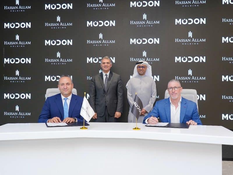 Modon Holding and Hassan Allam Join Forces for Construction Projects in Ras El Hekma