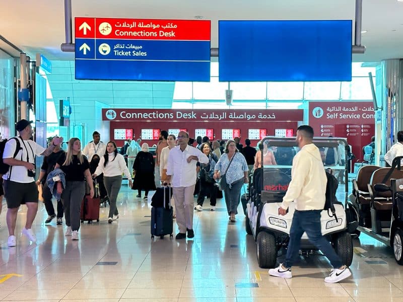 UAE travellers