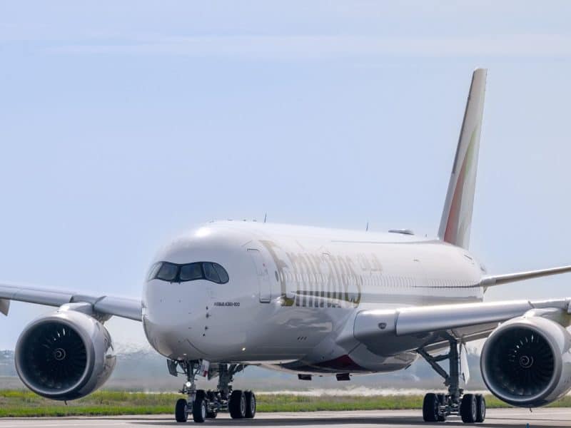 Emirates A350 Dubai