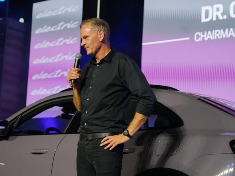Oliver Blume, Chairman of the Executive Board, Porsche AG