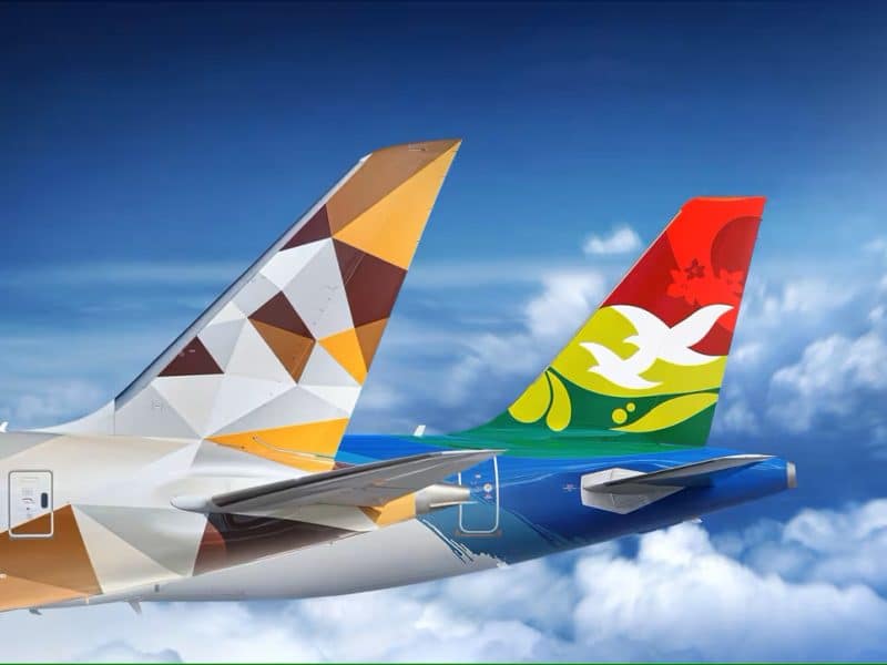 Etihad Air Seychelles UAE Abu Dhabi flights