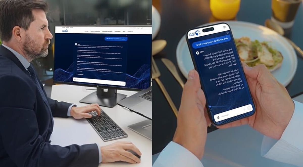 ADNOC Distribution AI chatbot ARIF