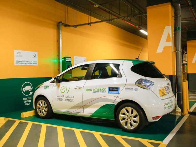EV chargers Dubai Dewa