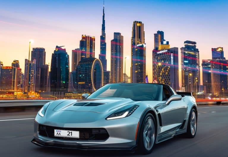 Dubai number plate RTA auction