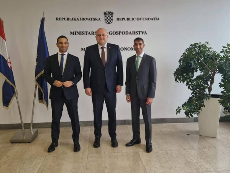 UAE, Croatia Discuss Boosting Trade, Economic Ties