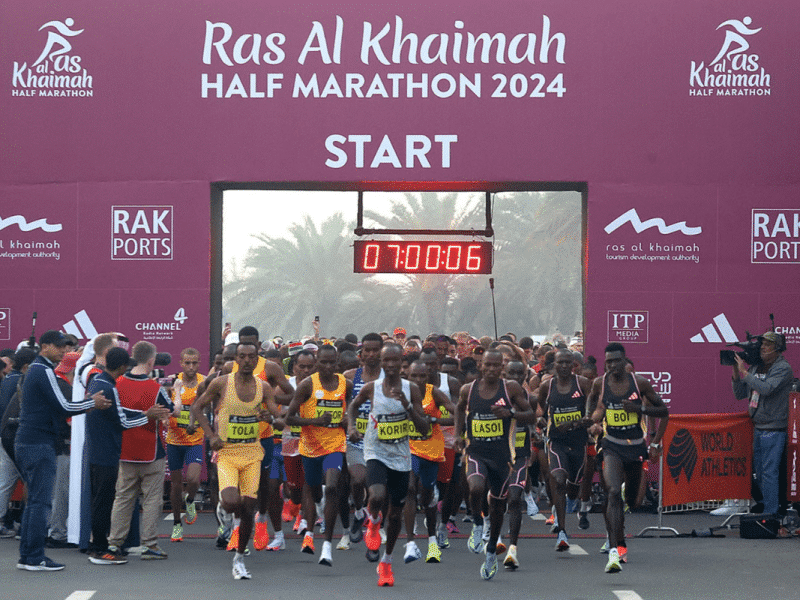RAK half marathon