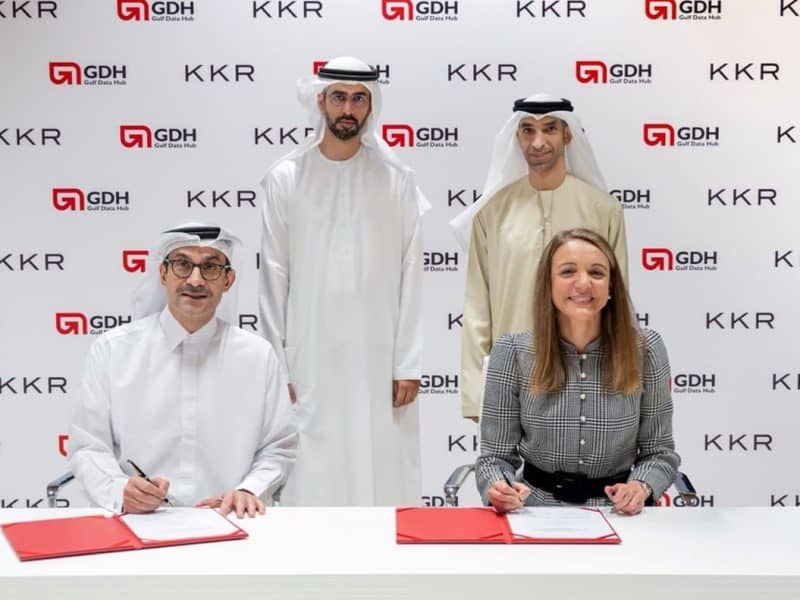 UAE AI Gulf Data Hub KKR Dubai
