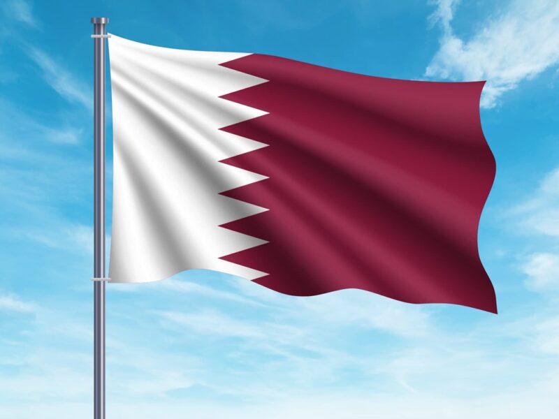 Qatar flag