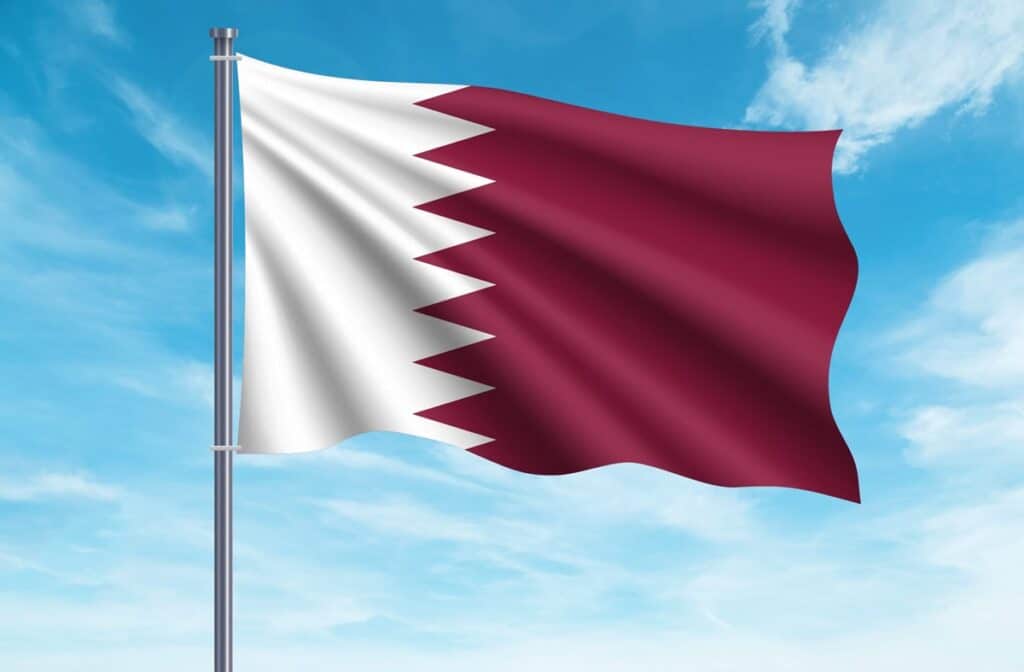 Qatar flag