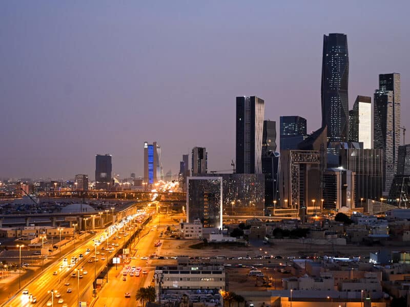 Riyadh City and King Abdullah Financial District