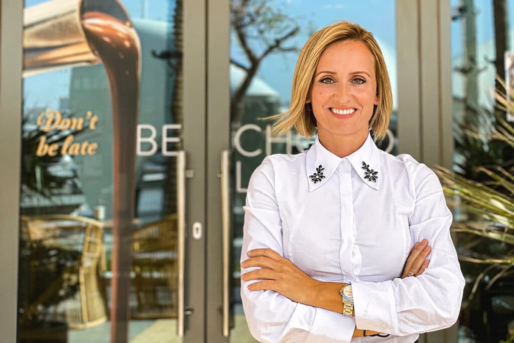 Katarina Filipova, Founder, and owner of Mondoux Dubai