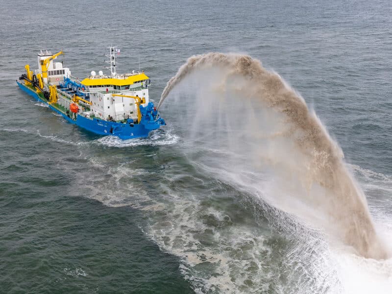 NMDC Group's D&M Ghasha Dredger